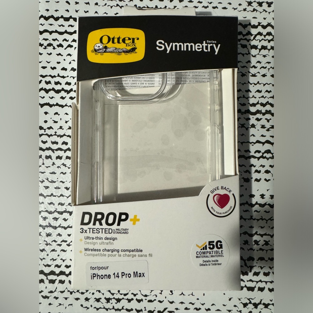Otterbox Case For iPhone 14 Pro Max clear